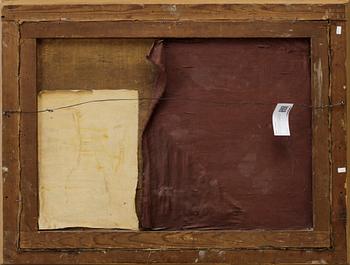 OKÄND KONSTNÄR, olja på duk, ej signerad, 17/1800-tal.