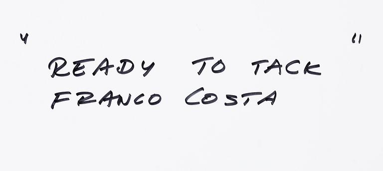 Franco Costa, "Ready to Tack".