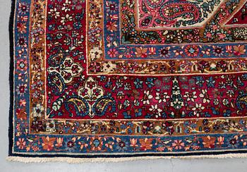 Matto, semi-antique Kerman, ca 457,5 x 317 cm.