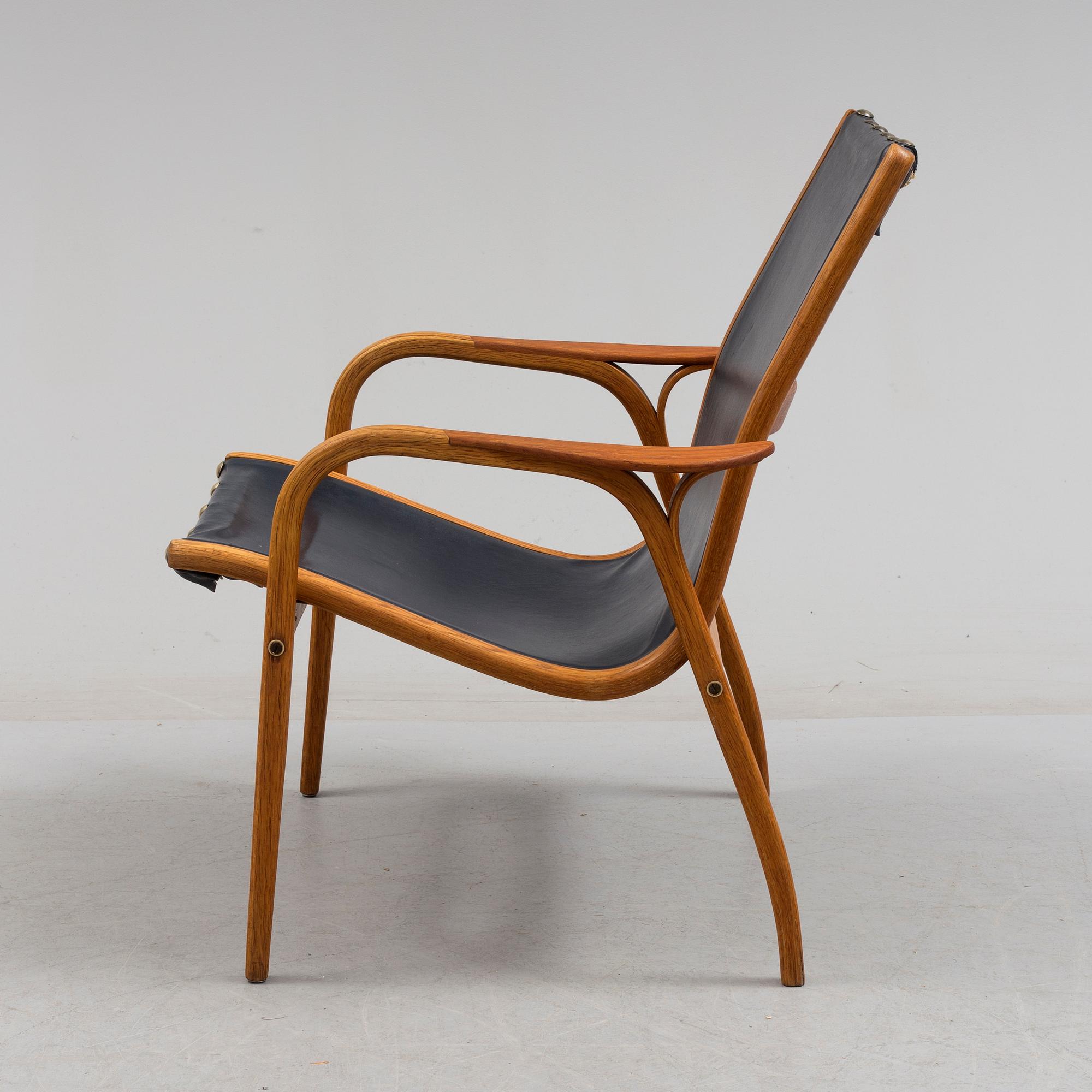 A 'Laminett' easy chair by Yngve Ekström, Swedese.