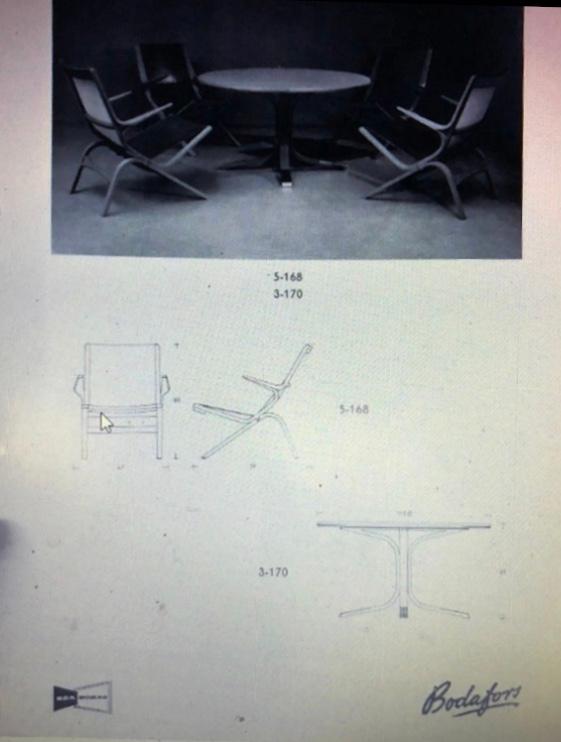 Bertil Fridhagen, an easy chair, "Limento", model 5-168 for Svenska Möbelfabrikerna Bodafors, Sweden 1961.