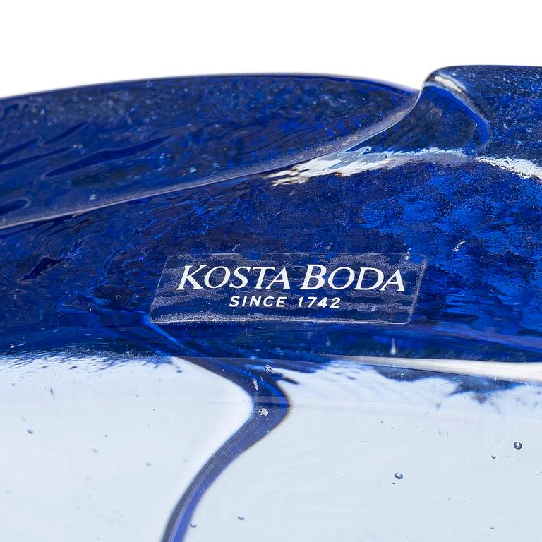 Bertil Vallien, Sculpture, art glass. Kosta Boda, limited edition of 100. Signed and numbered.