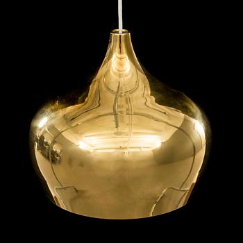 A BRASS CEILING PENDANT, SECOND HALF OF 20TH CENTURY.