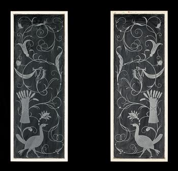 FÖNSTER, 2 st,  Sverige 1920-tal.