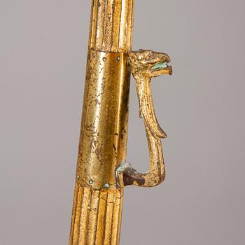 KANDELABER, brons, Mellaneuropa, 1800-talets senare hälft.