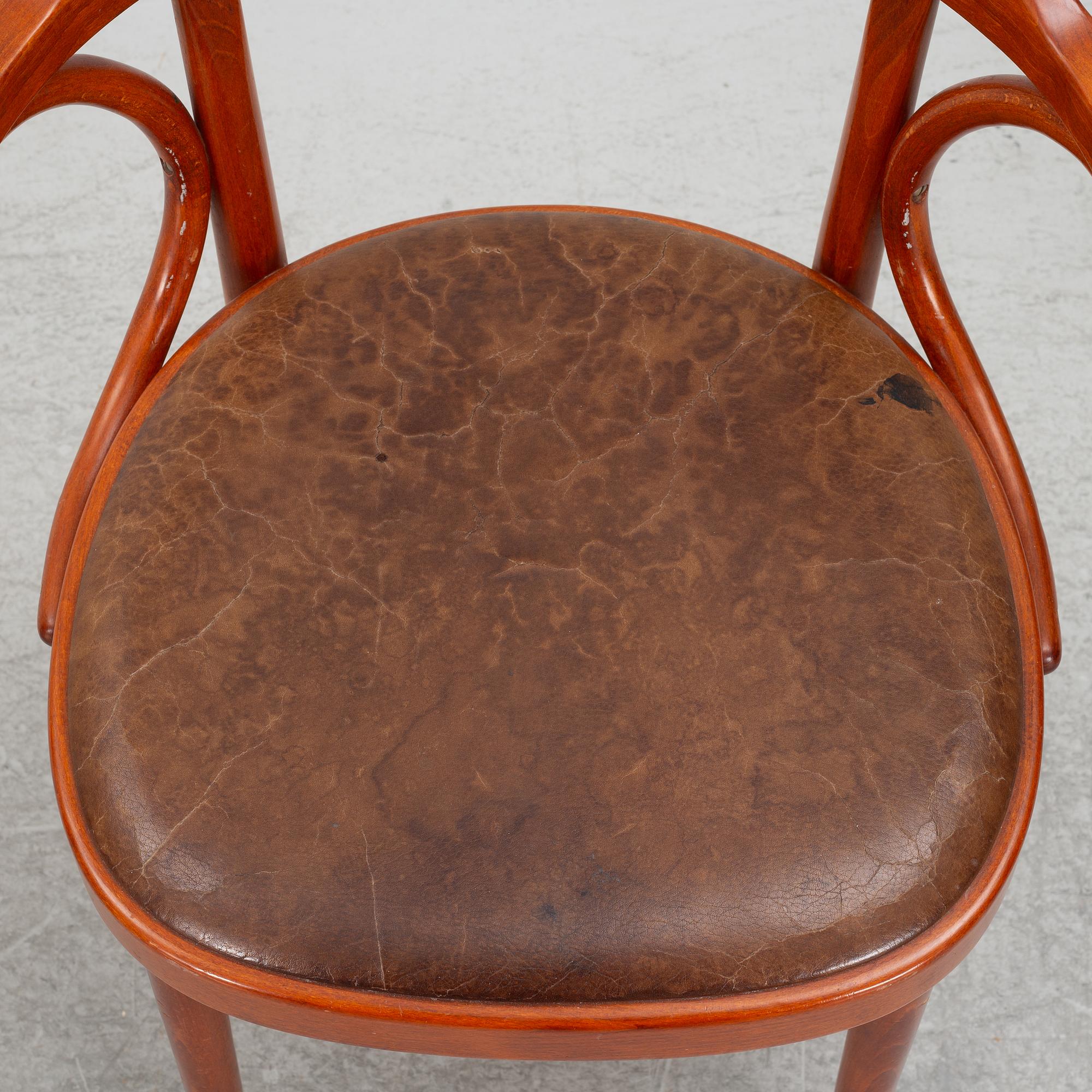 A set of seven 'Cattelin' chairs, Gemla, late 20th century.