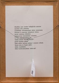 VÄINÖ ROUVINEN, akvatint, signerad, daterad 1980 och numrerad 64/100.