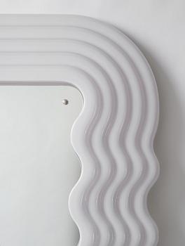 Ettore Sottsass, an "Ultrafragola" mirror, Poltronova, Italy, 21st century.