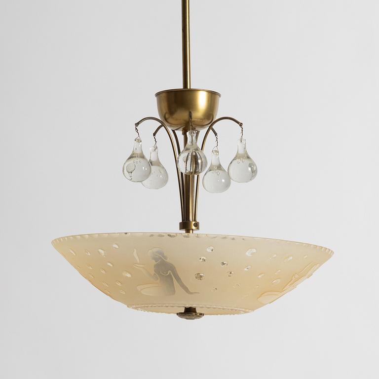 Taklampa, Swedish Grace, 1900-talets första hälft.