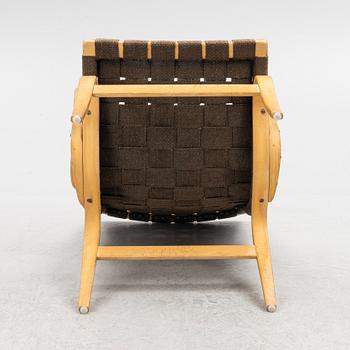 Bruno Mathsson, an armchair, "Eva", second half of the 20th century.