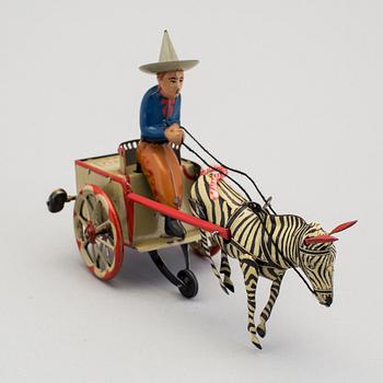 A tinplate NA-NU 752 by Lehmann Germany c. 1950.