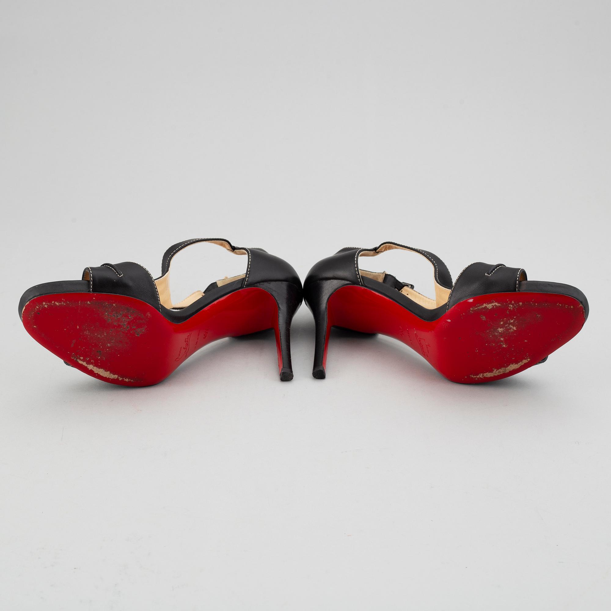 CHRISTIAN LOUBOUTIN, sandals, size 40 1/2.
