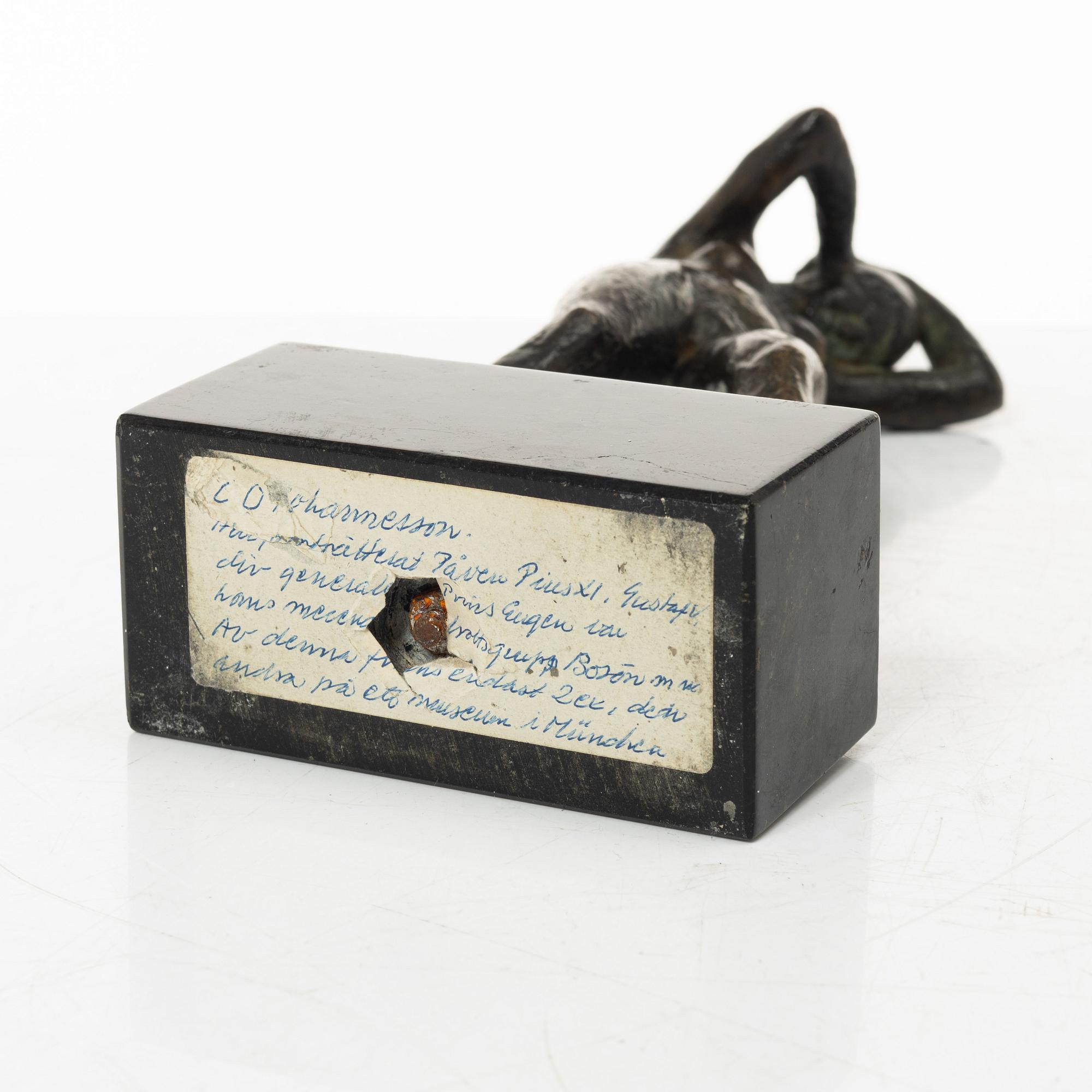 Oscar Johannesson, Stående modell.