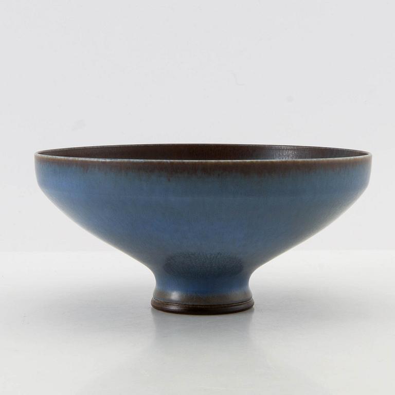 Berndt Friberg, skål, stengods, Gustavsbergs studio, 1964.