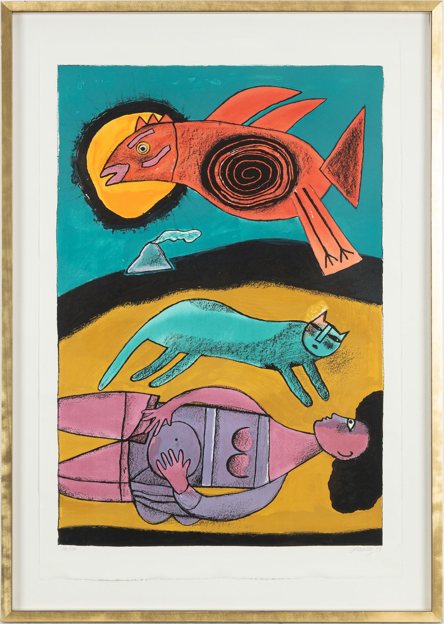 Beverloo Corneille, "Le Grand Oiseau Du Désert".