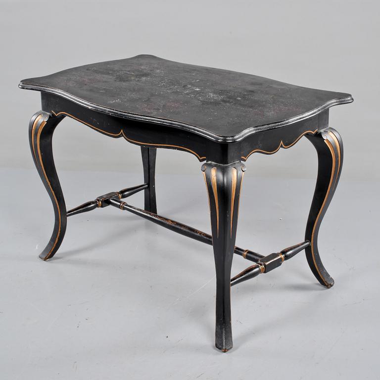 MATSALSMÖBEL, 5 delar, rokokostil, 1900-talets början.