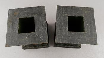 POSTAMENT, 1 par, modern tillverkning.