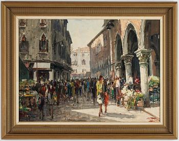 Luigi Pagan, oil on canvas, signed.