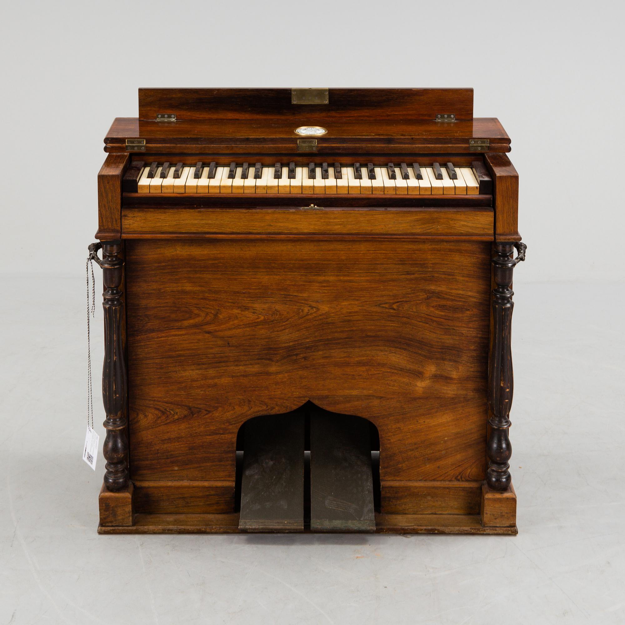 HARMONIUM, H. CHRISTOPHE & ETIENNE, FRANCE, LATE 1800S, LABEL MARKED.