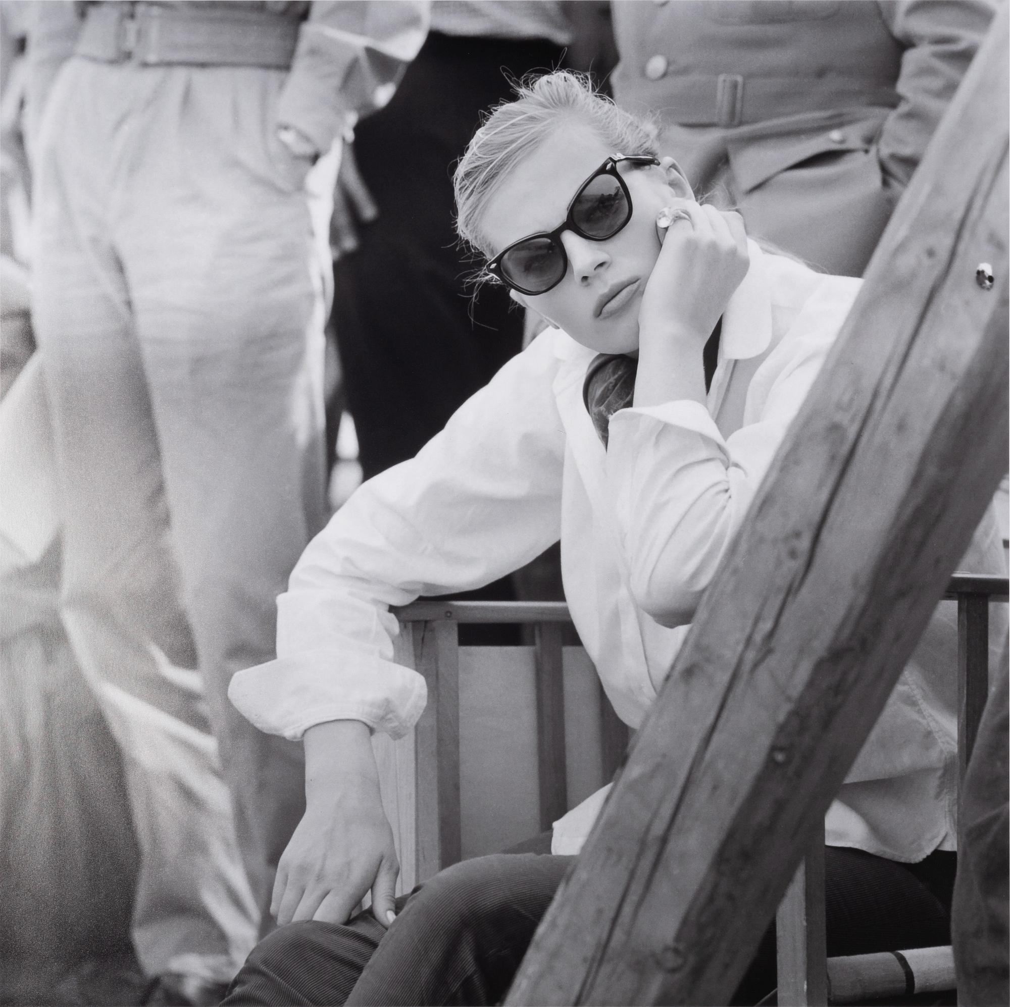 Per-Olow Anderson, "Anita Ekberg", 1956 during the Paramount production of "War and Peace".