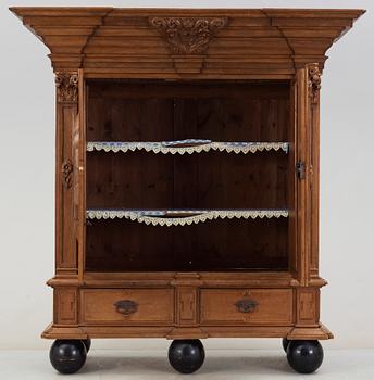 SKÅP, barockstil, 1800-tal.