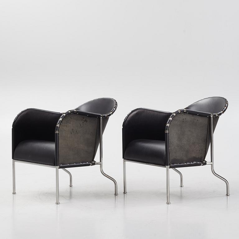 Mats Theselius, a 'Bruno' a pair of lounge chair from Källemo.