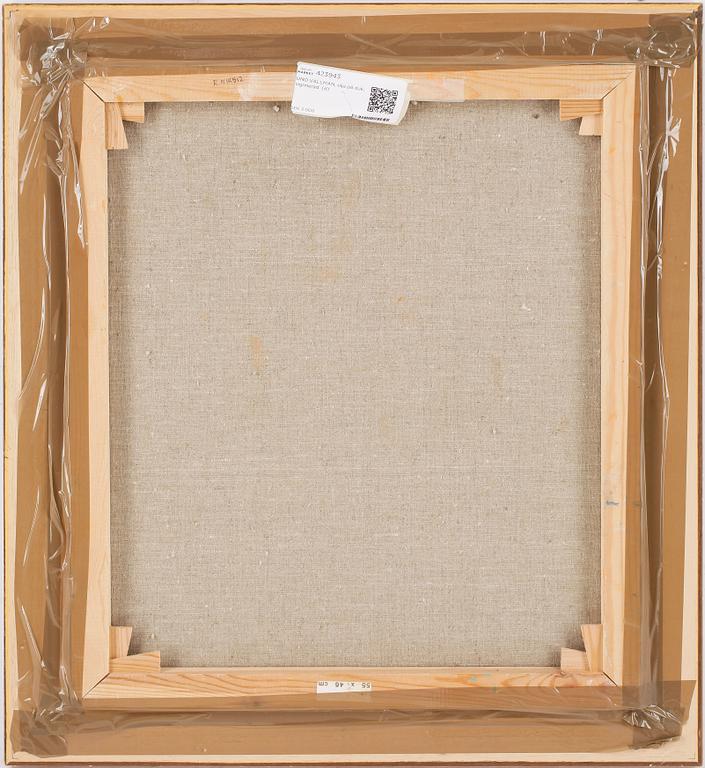 UNO VALLMAN, olja på duk, signnerad.