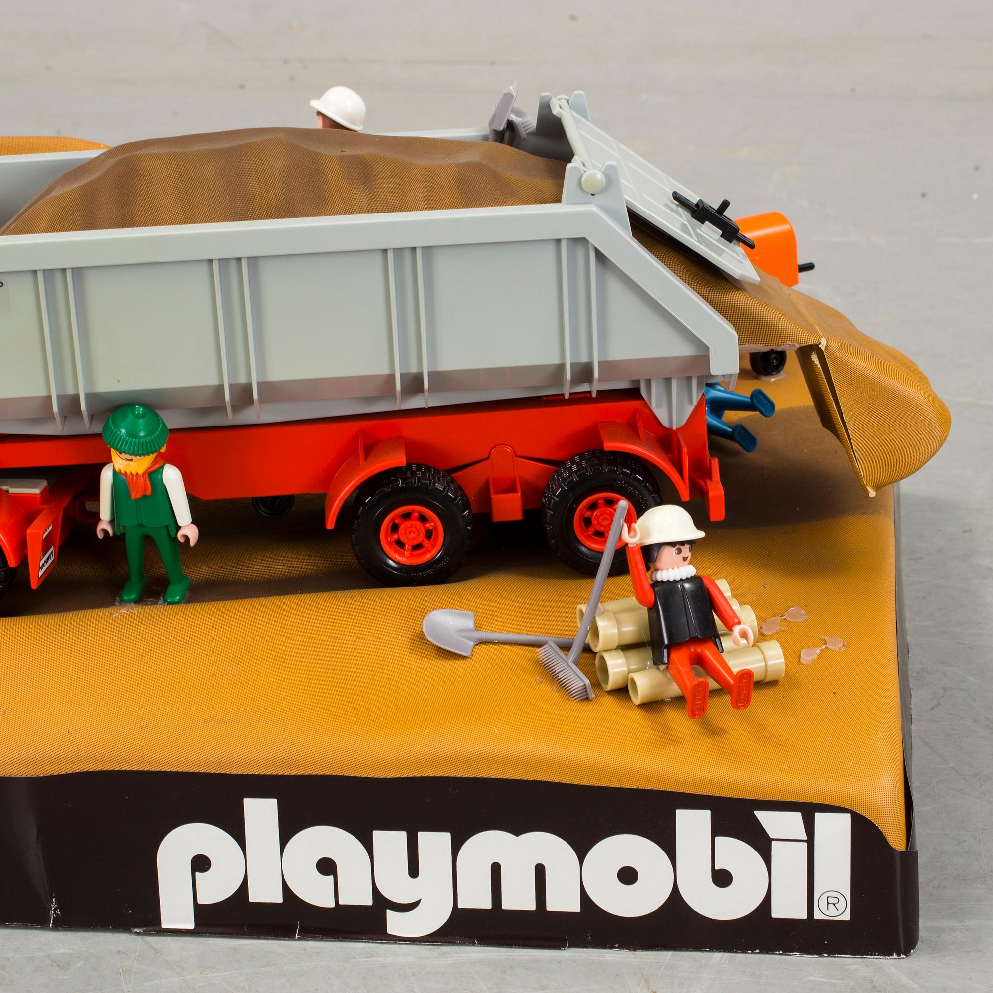 A Playmobil store display, Germany, c. 1986.