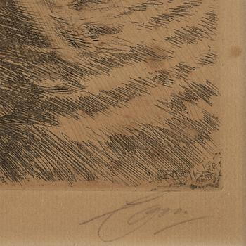 Anders Zorn, "Vått".
