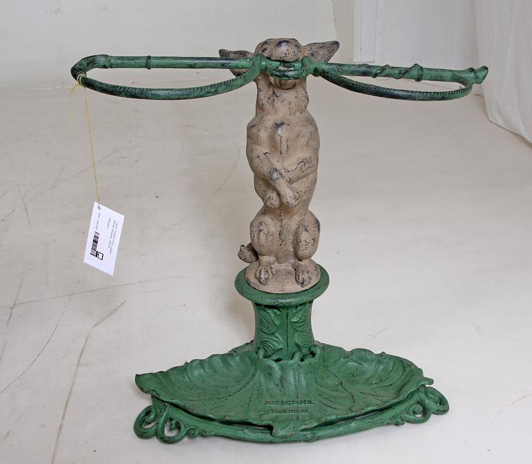 PARAPLYSTÄLL, gjutjärn, Bolinder Stockholm, 1900-tal.