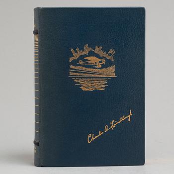 LINDBERGH, CHARLES A. Signed and numbered bibliophile, Swedish edition.