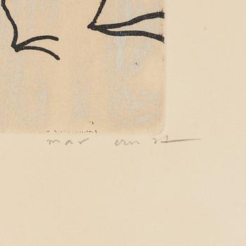 Max Ernst, from "Oiseaux en Peril".