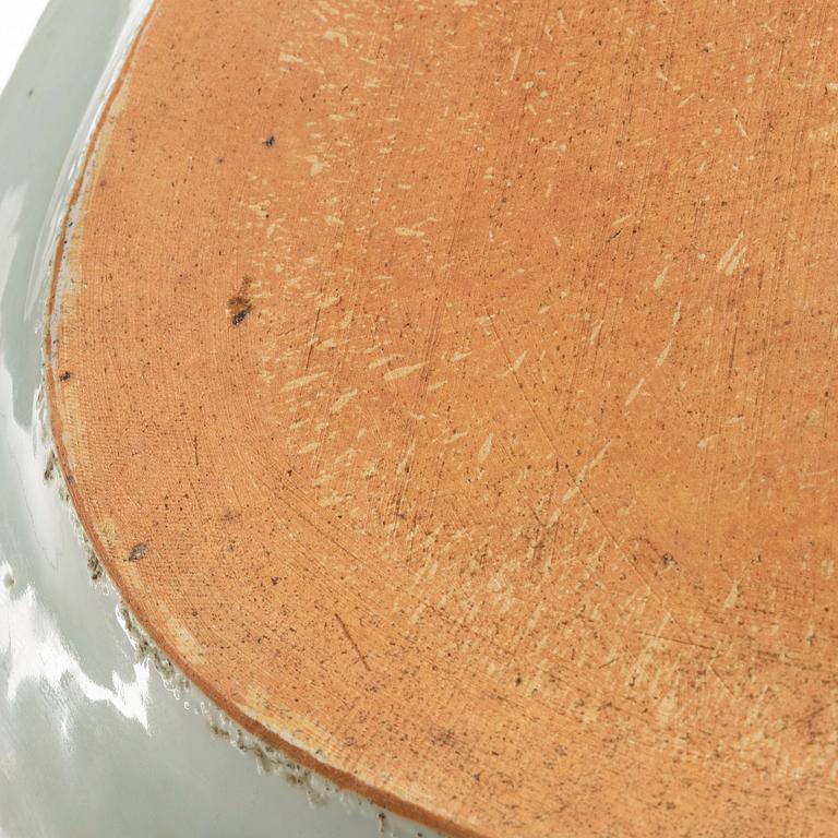 Stekfat, kompaniporslin, Kina, Qingdynastin, Qianlong (1736-95).