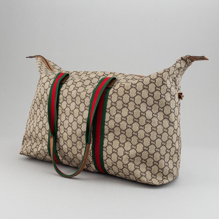 Gucci, monogram canvas shopper.