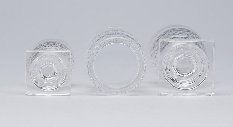 GLASSERVIS, 20 delar. "Kent", Elis Bergh, 1900-tal.