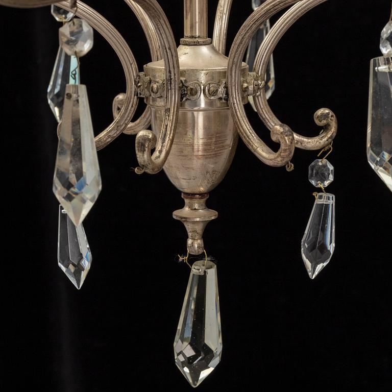 A 1920/30's art deco ceiling light.