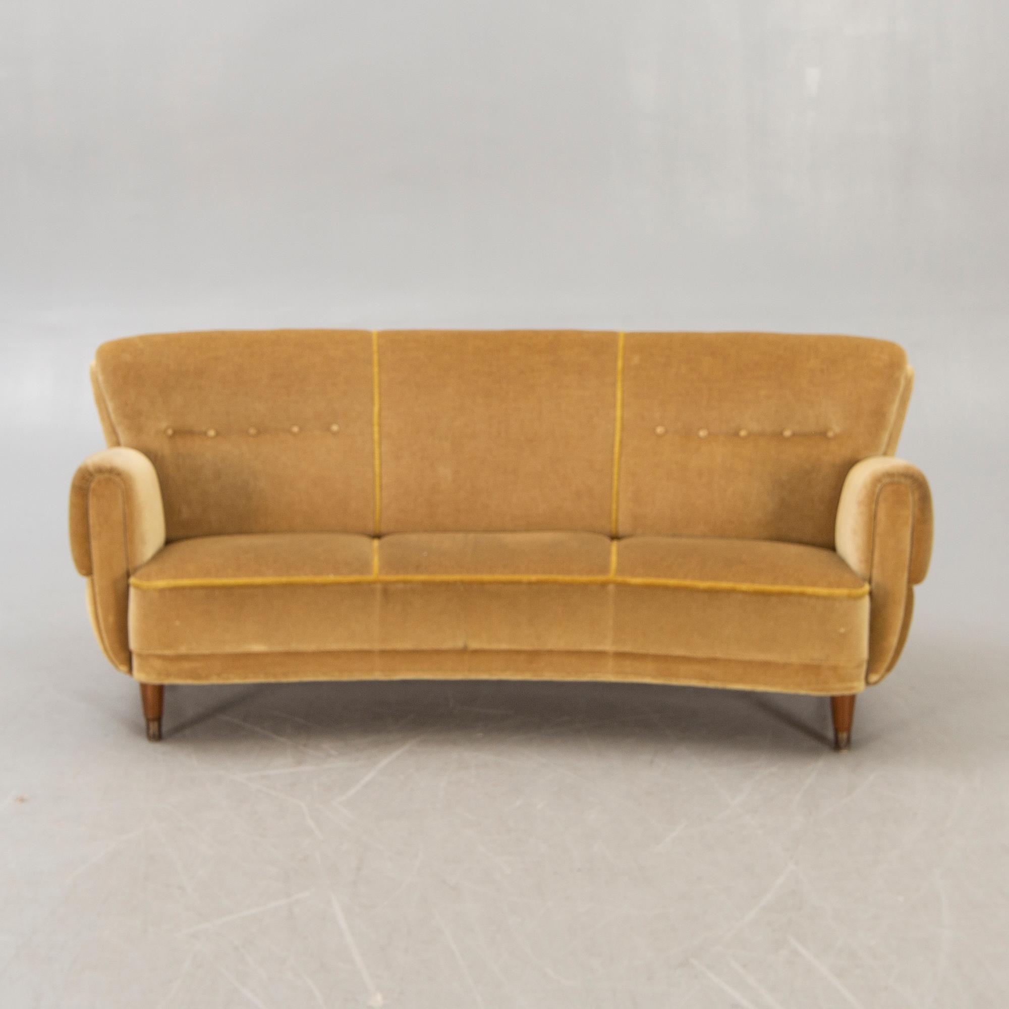 Sofa, 1940s-50s, Denmark.