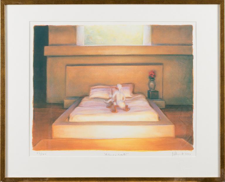 KAJ STENVALL, litografia, signeerattu ja päivätty 2003, numeroitu 73/100.