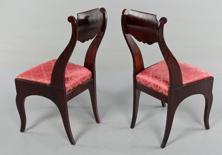 STOLAR, ett par, Ryssland/Baltikum, 1800-talets första hälft.