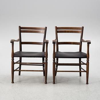 Gunnar Asplund, Armchairs, a pair, Gemla, designed for the Stockholm Exhibition 1930.