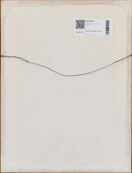 Anders Zorn, a signed etching from 1918.