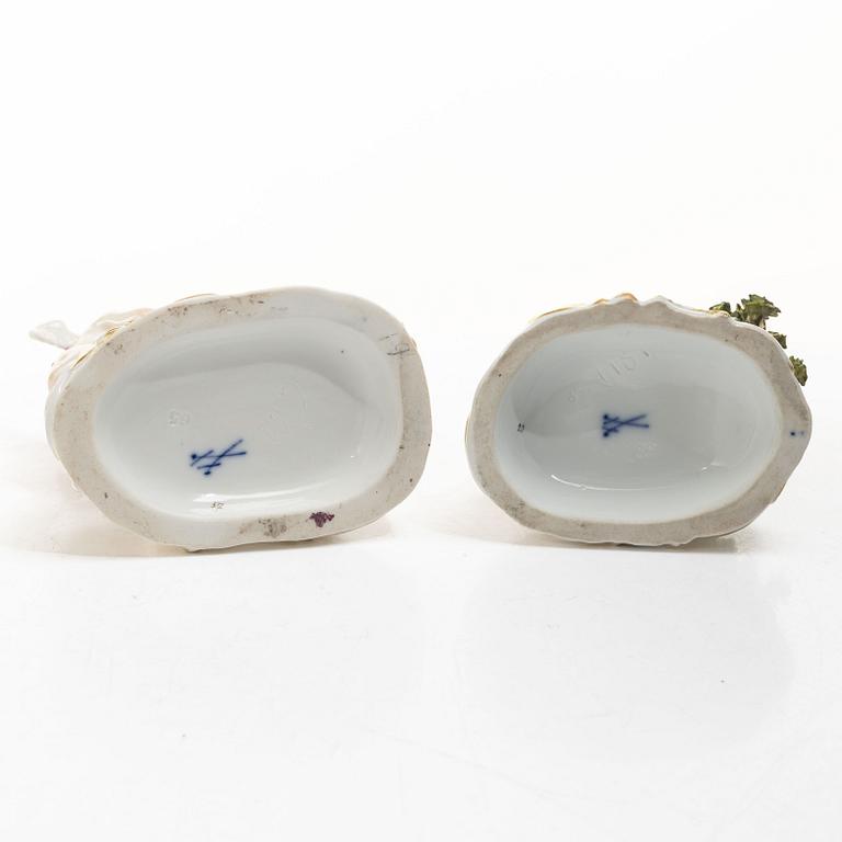 Meissen, Figuriner ett par, 1800-talets slut.