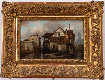 Okänd konstnä, 1800-tal. Kvarnhuset.