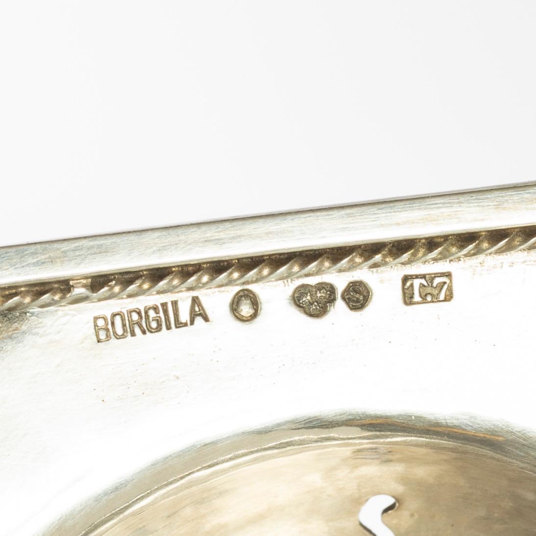 Atelier Borgila, tesil, silver, Stockholm 1921.