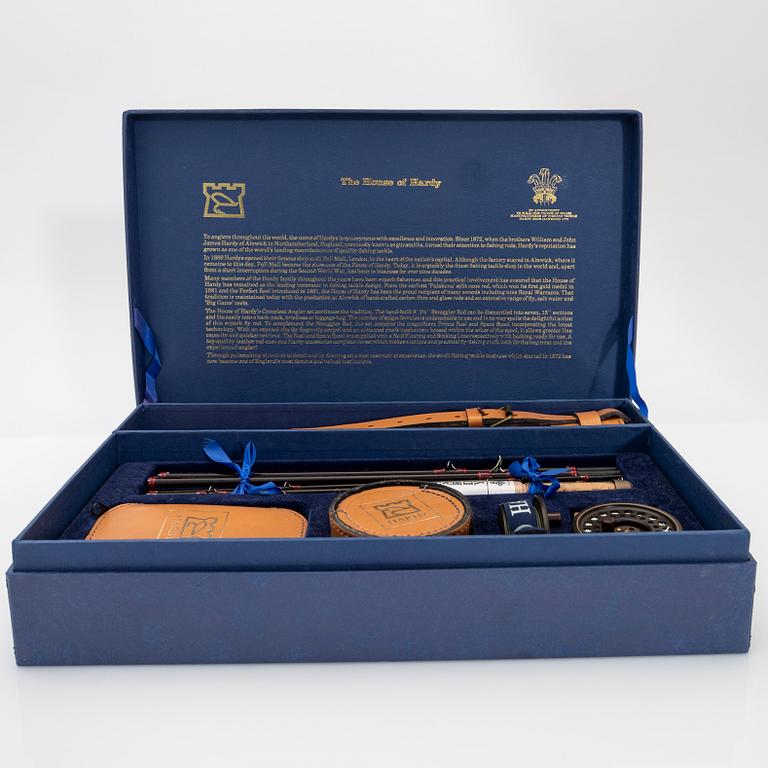 Flugfiskeset, Hardy Bros. England.