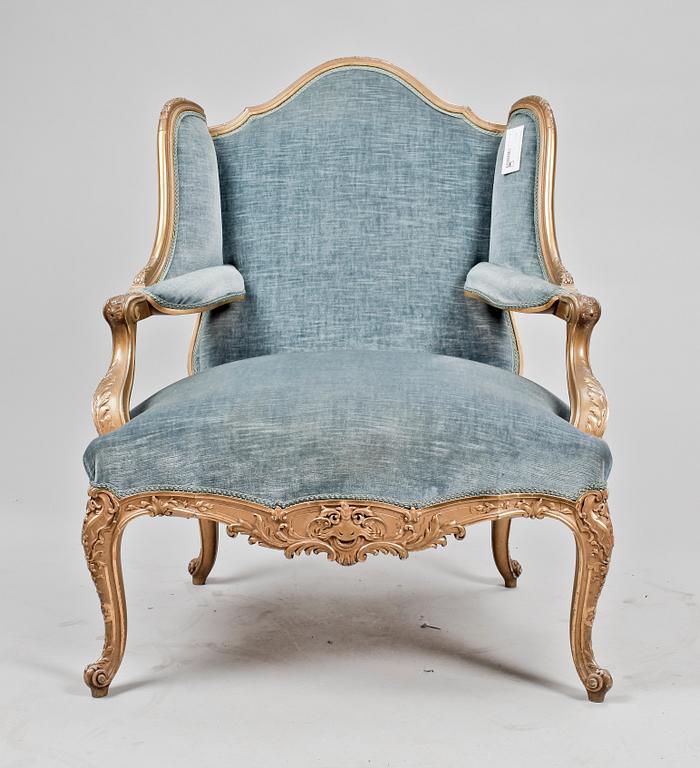 FÅTÖLJ, Louis XV-stil, 1900-tal.