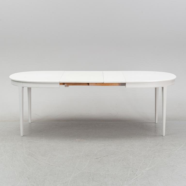 Carl Malmsten, a dining table and a set of six chairs, 'Herrgården' for Bodafors.