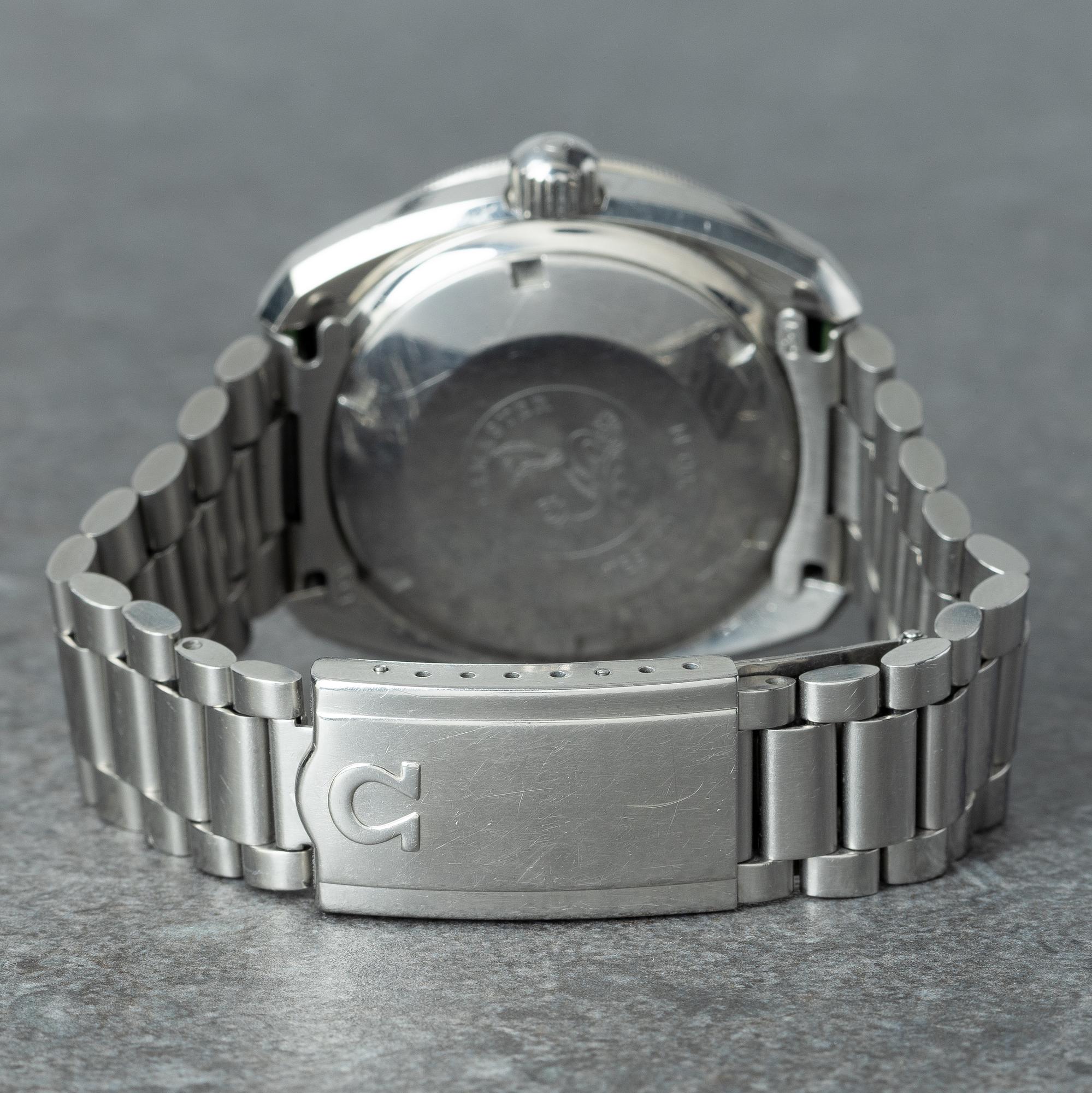 Omega, Seamaster 200, "Banana", wristwatch, 41 mm.