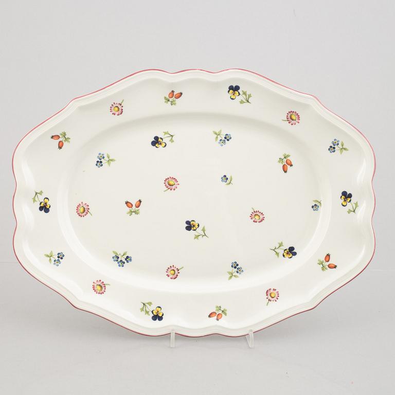 Service parts, 72 pieces, porcelain, "Petite fleur", Villeroy & Boch, 20th/21st century.