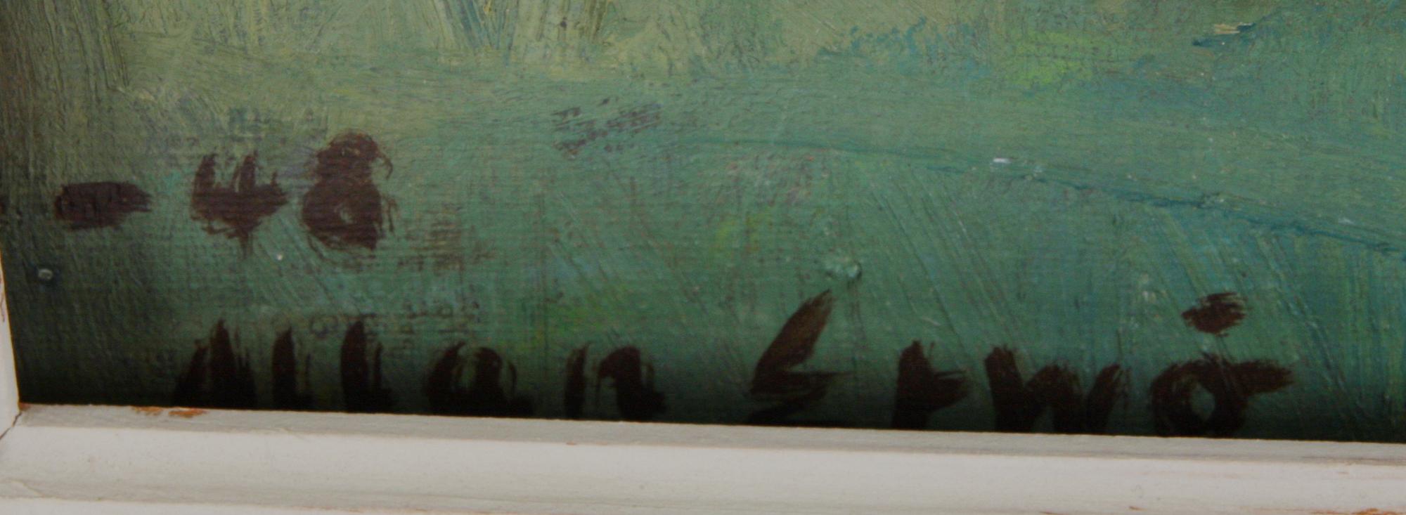 ALLAN ERWÖ, olja på duk, sign o dat 48.